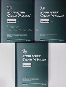 2008 GM N/Truck Service Manual Hummer H2