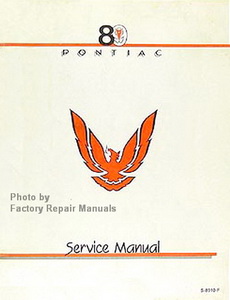 1989 Pontiac Firebird Service Manual