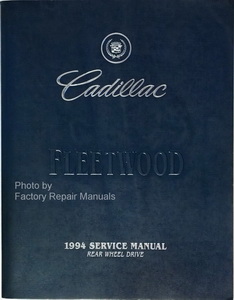 Original Cadillac Service Manual